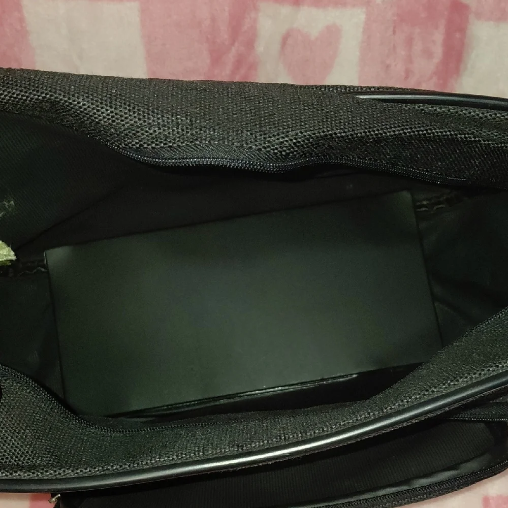 Jaguar Black Tapestry Carry On Weekender Travel Shoulder Bag Clean RN 93677